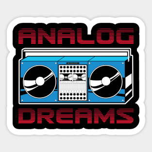 ANALOG DREAMS Sticker